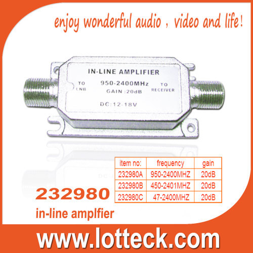 20dB Satellite In-line Amplifier