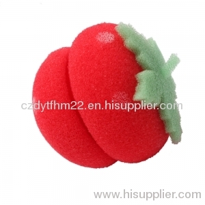 fruit shape playing sponge
