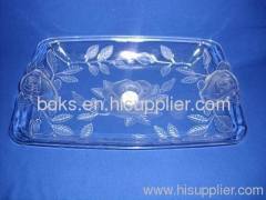 household Plastic Fruit Plate Tray
