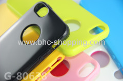 High Quality Simple Pattern with Hole TPU Cases for iPhone 5