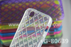 Simple Rhombus Style TPU Case for iPhone 5