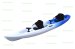 single sit on top fishing kayak PE material many colors
