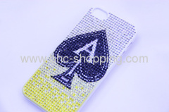 spades A diamond pattern phone case for iphone 5
