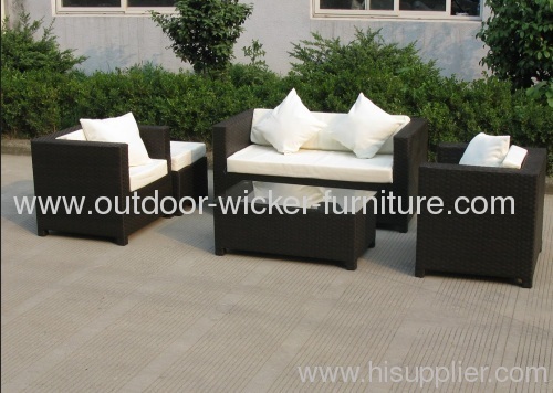 Patio garden rattan sofa sets