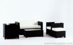 Outdoor garden wicker sofa sets