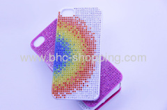 shiny diamond pattern phone case for iphone 5