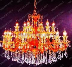 crystal candle pendant lamp, candle lamp