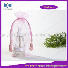 Drawstring Organza cosmetic bag