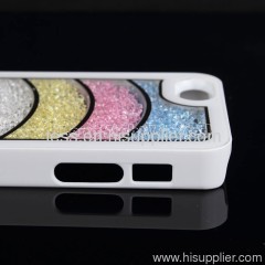 New Bling Rainbow Crystal Diamond Cases Cover For iPhone 5