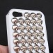 Cool Punk Pyramid Tapered Nail tip Stud Styles Leather Cases For iPhone 5