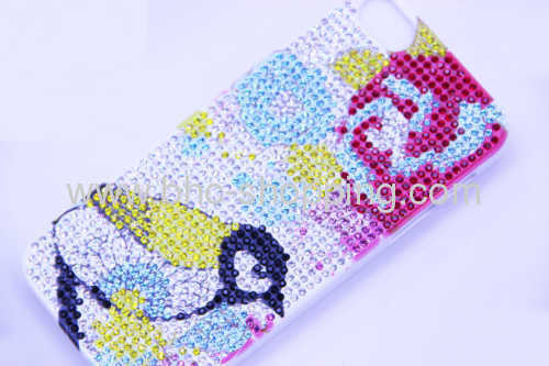 for iphone 5 bird diamond pattern cover