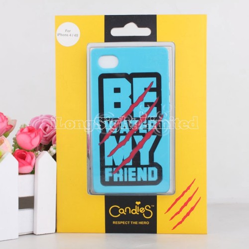 Candies Bruce Lee Series Soft Silicon Case for iPhone 4 and 4S