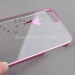 Cute Angel Pattern Transparent Electroplated Case Cover for iPhone 5