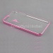 Cute Angel Pattern Transparent Electroplated Case Cover for iPhone 5