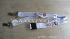 full color sublimation polyester lanyard