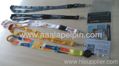 full color sublimation polyester lanyard