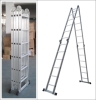 multiposition ladder multipurpose ladder multifunctional ladder aluminium foldable ladder 4X6 24Rungs 22.97feet 7m