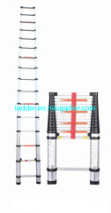 telescopic ladder 15.42feet 4.7M 16Rungs telescoping ladder stairs flexible ladder bamboo ladder