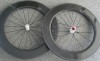 88mm Carbon Wheels Road Bike 700C bicycle wheel set Clincher