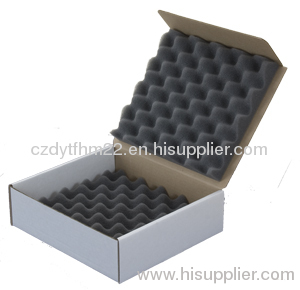 black packing foam sponge box