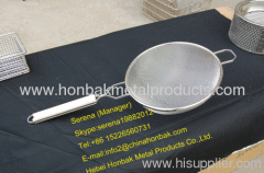 Tinned wire Single mesh strainer 6''4''8''