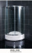 High quality corner high tray shower room