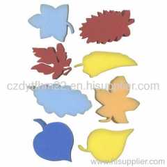 leaf shape bath cleaning sponge