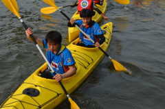 double sit in ocean kayak/ sea kayak/ two person sit in