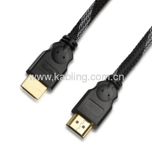 HDMI CABLE A Type Male to A Type Male With Black Nylon Net