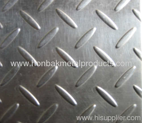 Anti skid steel plate