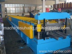 Deck floor roll machine