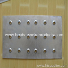 anti skid stainless steel perforated sheet