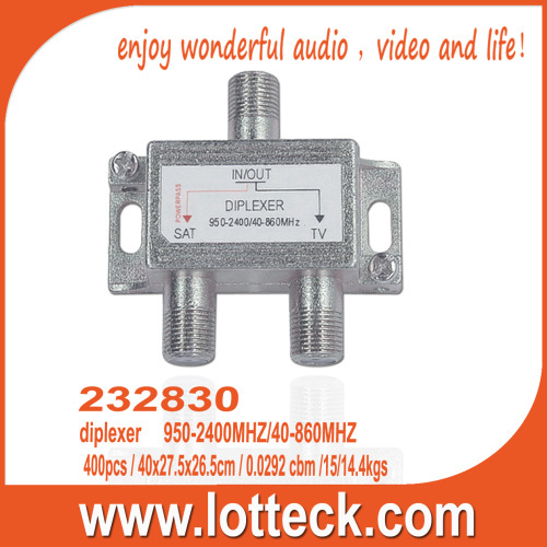 232830 UHF/VHF and satellite signals combiner