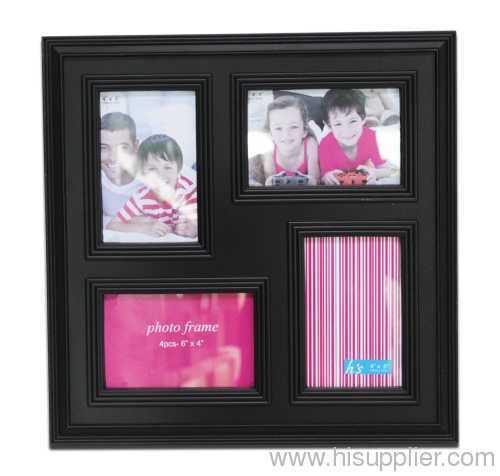 Plastic Injection Photo Frame ,4X6-4 opening