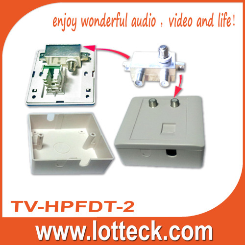 TV-HPFDT-2 Isolated Data-TV splitter