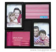 Plastic Injection Photo Frame, 4X6-2&6X4-2 opening,meansures 28.5X28.5X2.5CM