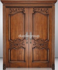 Double Timber Entrance Door