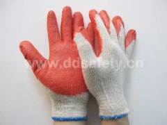 Knitted with latex glove-DKL313