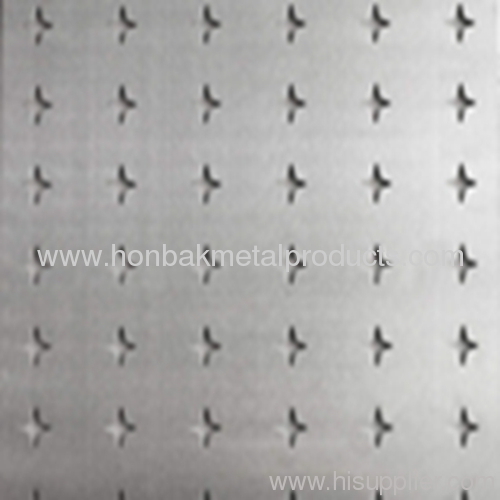 Perforated punching steel pannel sheet