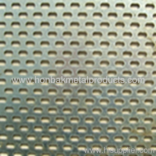 Perforated punching stainless steel plate