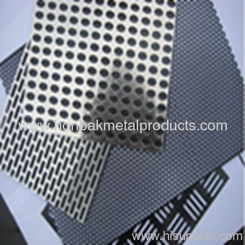 Perforated punching stainless steel pannel