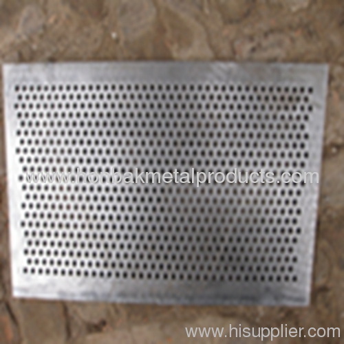 Perforated punching stainless steel sheet