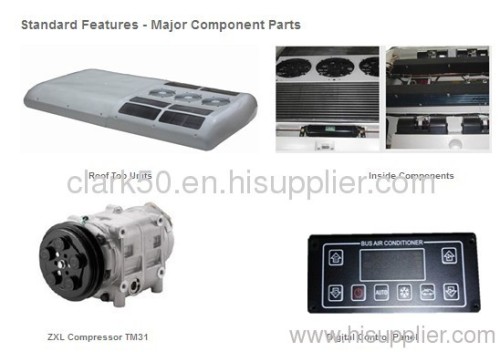 bus air conditioner roof top model