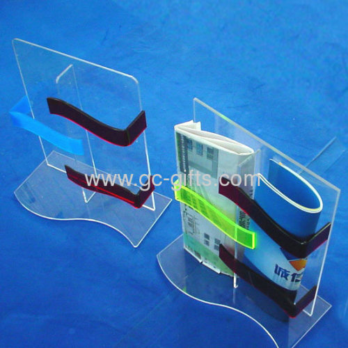 Custom acrylic flyer dispensers