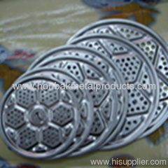 Perforated punching decoration pannel