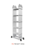 multiple ladder multipurpose ladder multifunctional ladder aluminium foldable ladder 4X5steps 5.8m 20rungs 19.03feet