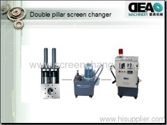 double pillar screen changer