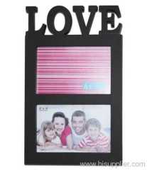 Plastic Injection Photo Frame, 6X4-2 opening,meansures 31X19.5X2.5CM