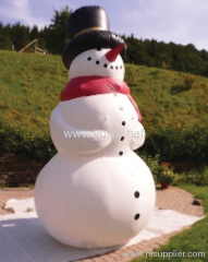 blow up snowman huge inflatables Christmas decoration