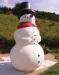 blow up snowman huge inflatables Christmas decoration